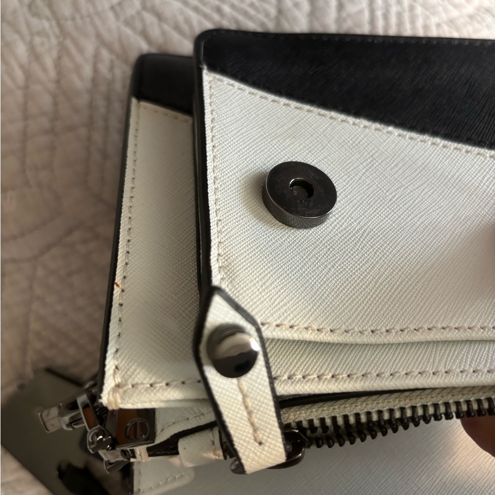 Botkier Black and White Crossbody Bag - Picture 11 of 13